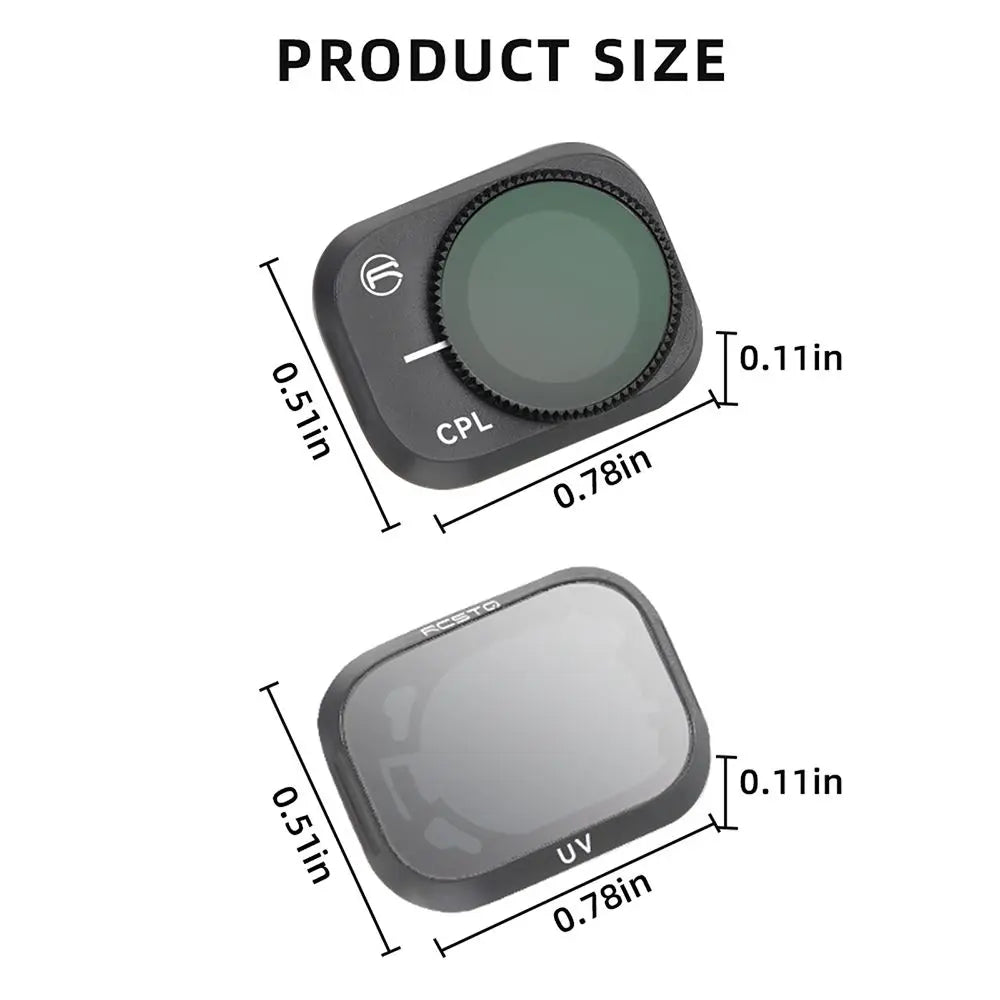 CPL Lens Filter for DJI Mini 3 Pro – Optical Glass Polarizer Drone Lens Filter HIP