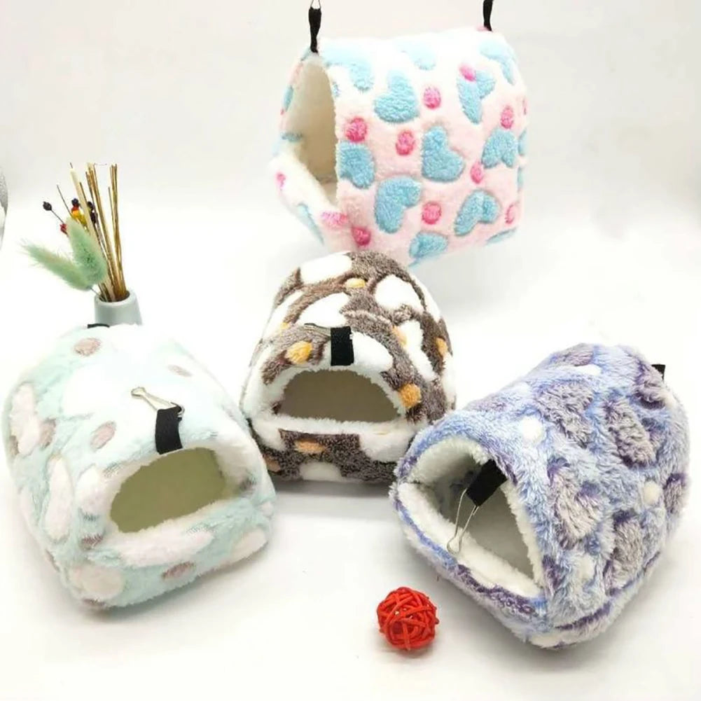 Winter Warm Bird Cage Parrot Cotton Nest Parrot Nest Budgie For Hammock Cage Hut Tent Bed Hanging Cave Pet Products HIP
