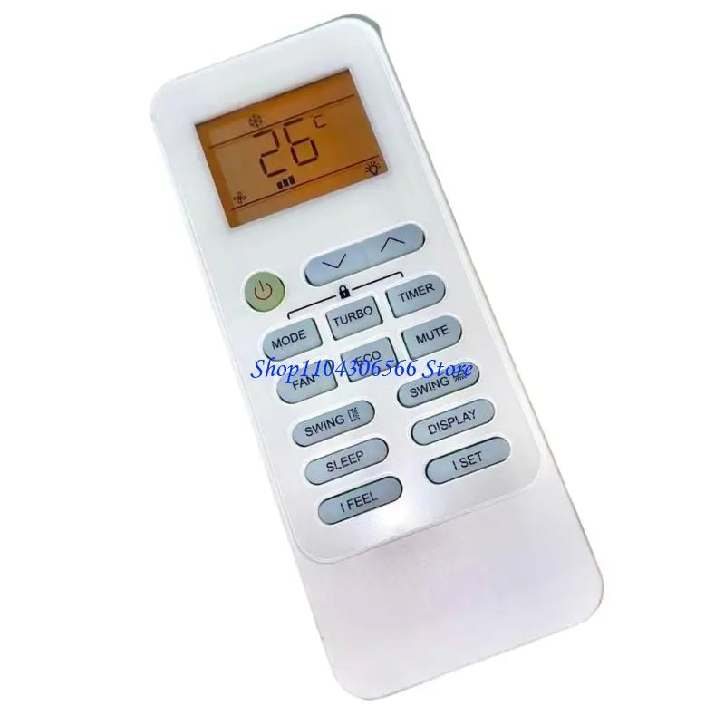 LCD AC Replacement Remote Control 190424 XHY-S | No Setup AC Remote Control HIP