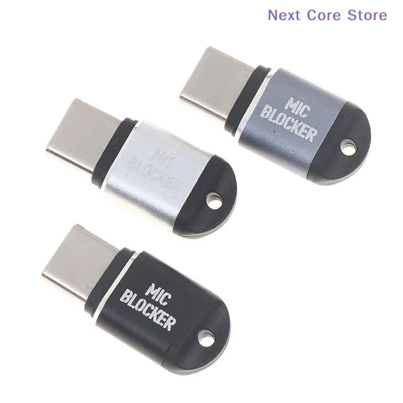 USB-C Microphone Blocker – Mic Lock Privacy Protector Microphone Blocker HIP
