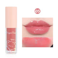 Water Light Glass Lip Glaze Hydrating Mirror Lips Oil Nourishing Moisturizing Pearlescent Glitter Cute Tootsie Mini Lip Gloss HIP 05
