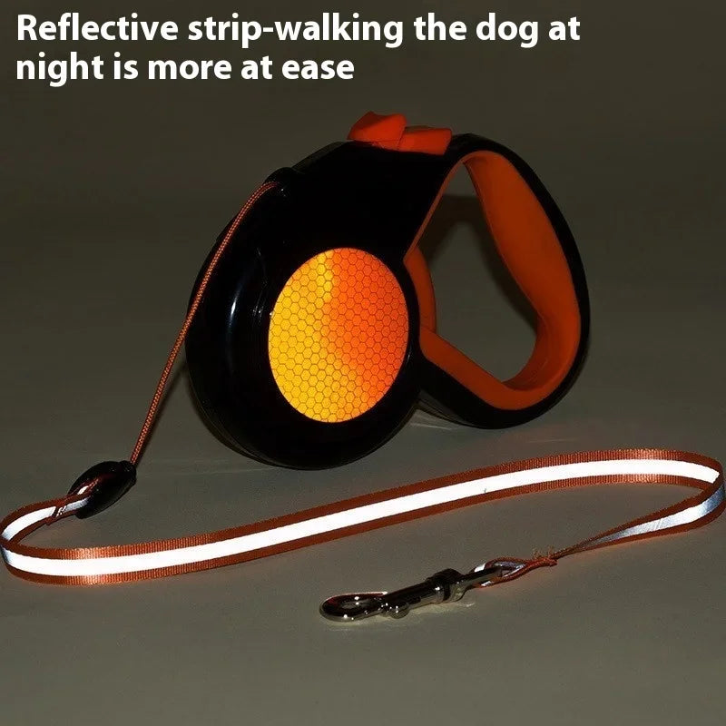 Reflective Retractable Dog Leash 3M 5M 8M – Small & Large Dogs Retractable Dog Leash HIP