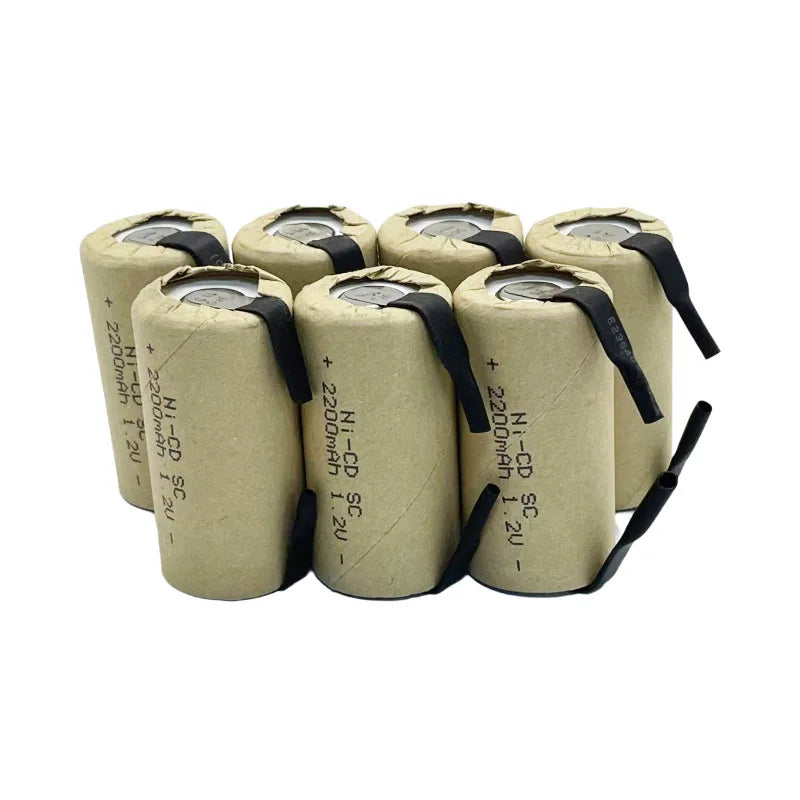 SC NiCd 1.2V 2200mAh Rechargeable Battery – Power Tools Power Tool Battery HIP
