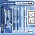 4-Pack Erasable Gel Pens 0.5mm – Black & Blue Quick Dry Ink Erasable Gel Pens HIP 6