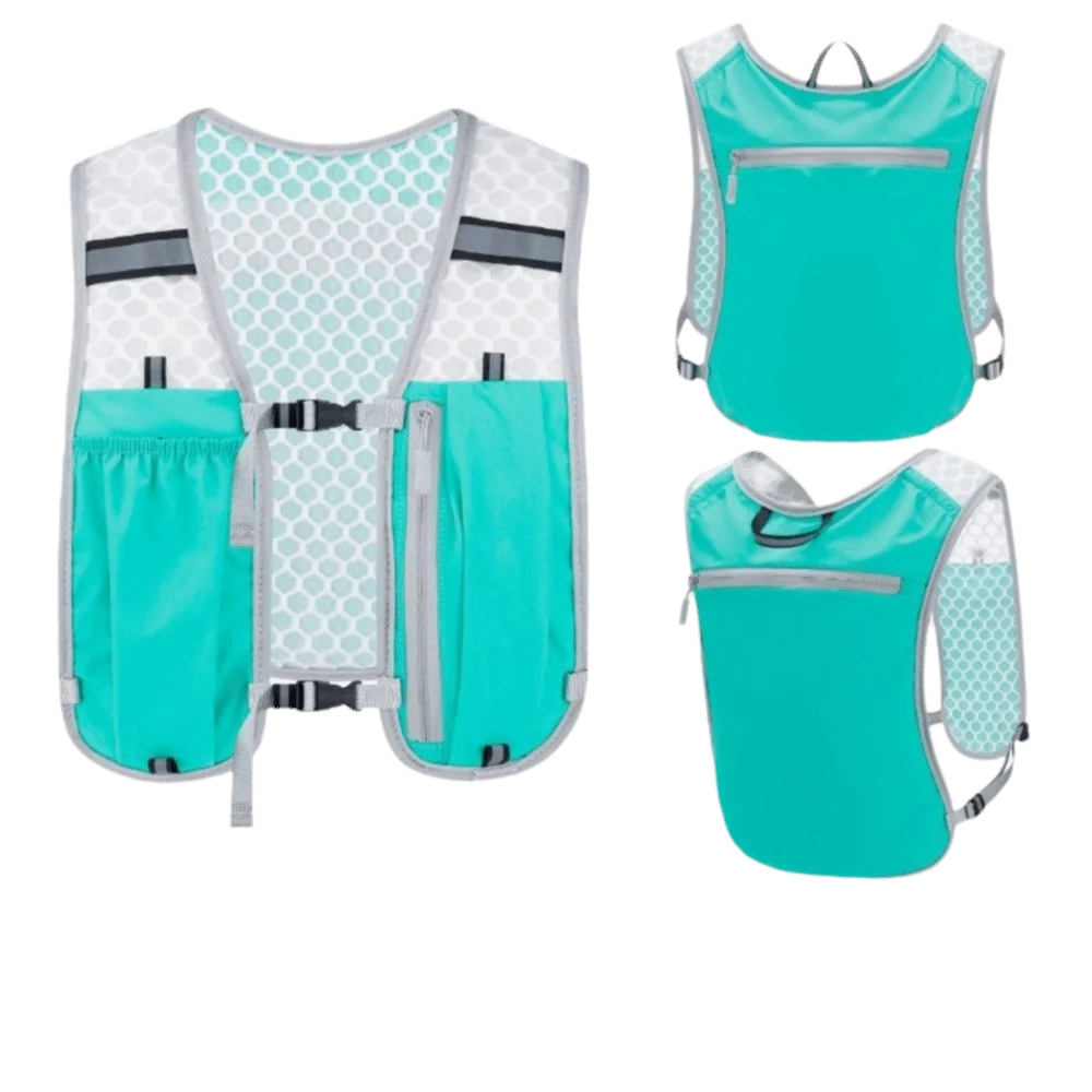 Waterproof Running Vest – Hydration Pocket & Reflective Strips Running Hydration Vest HIP