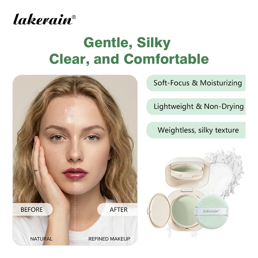 Neo Blurring Powder Setting Powder Korean Oil-Control Compact with Pore Blurring Smoothing Finish Water Proof Makeup HIP