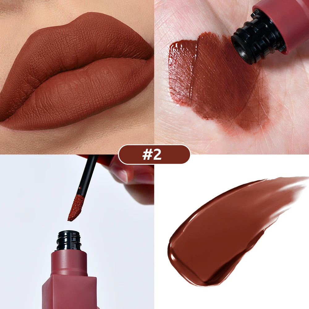 Teddy Tint Lip Color Tear Lip Gloss Super Stay Long-Lasting Coloring 12H Matte Texture Waterproof Lip Stain Lipstick Cosmetics HIP