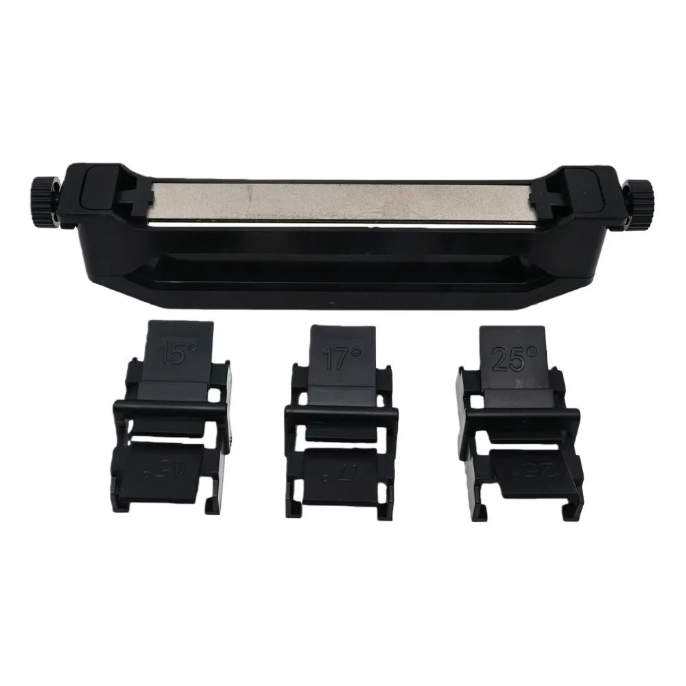 Knife Sharpener with Angle Guides – 800/1000 Grit, 3 Angles Knife Sharpener HIP XXL 1Set