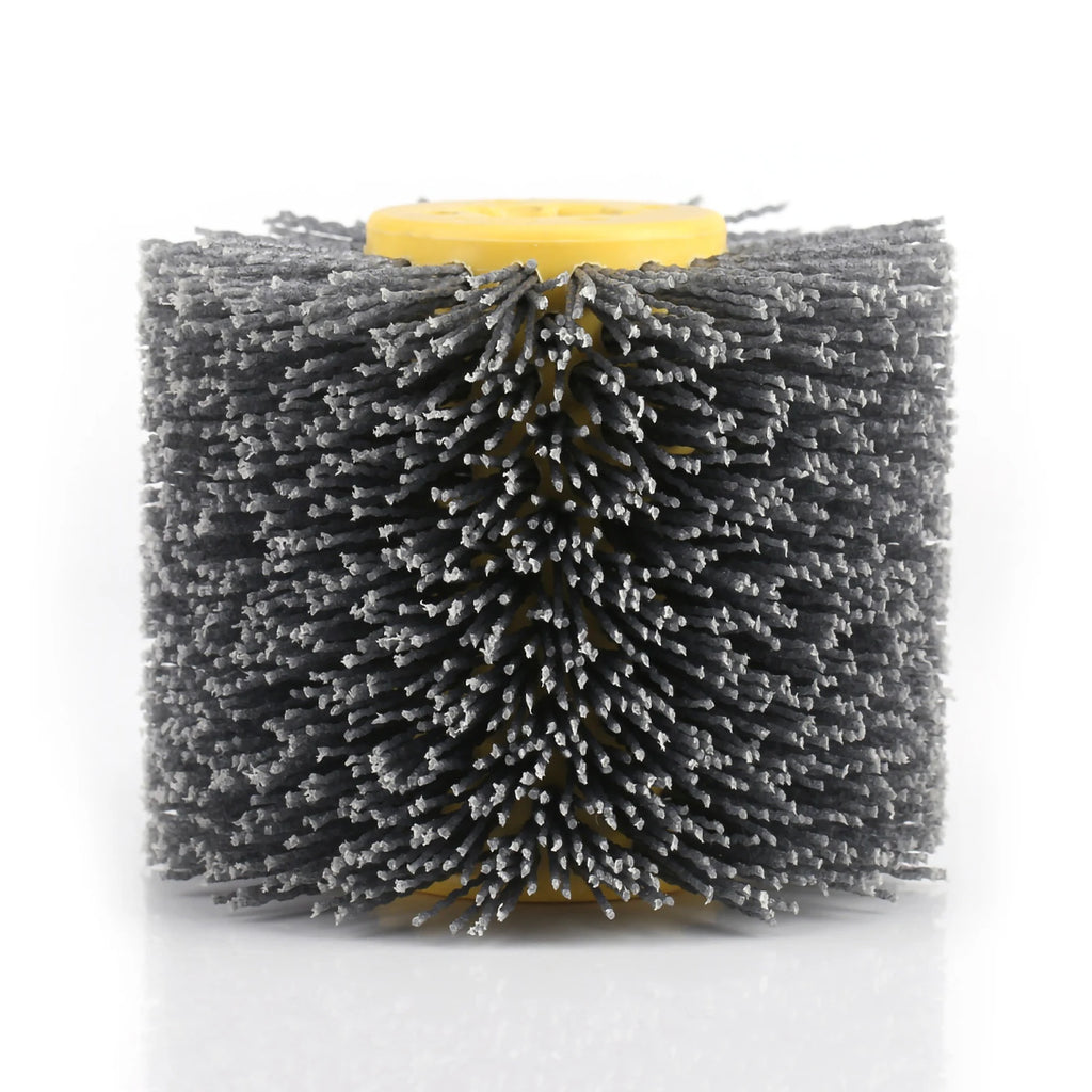 Wire Drawing Wheel Brush Burnishing Polishing Wheel Grit #120 Abrasive Polishing Wheel HIP