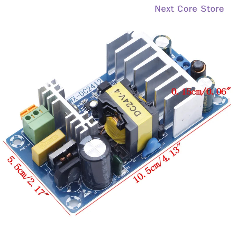 AC to DC 24V 6A 100W Switching Power Supply Board Module Switching Power Supply HIP