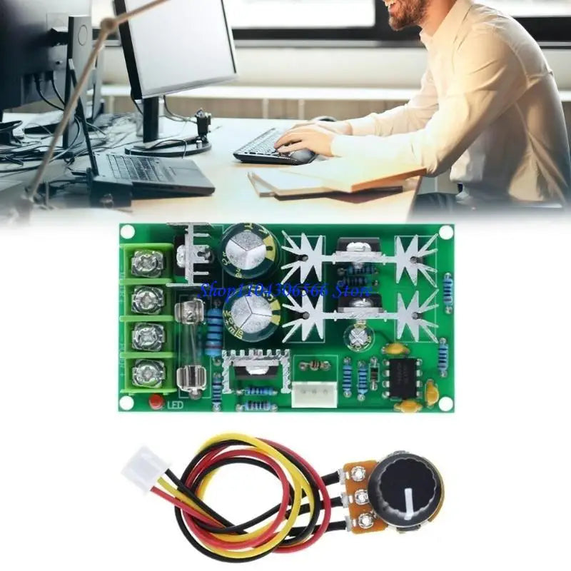 20A PWM DC Motor Speed Controller 10V–60V 1200W Module Motor Speed Controller HIP