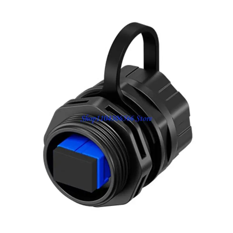 IP68 Weatherproof Fiber Optic Coupler with Protective Cap Fiber Optic Coupler HIP