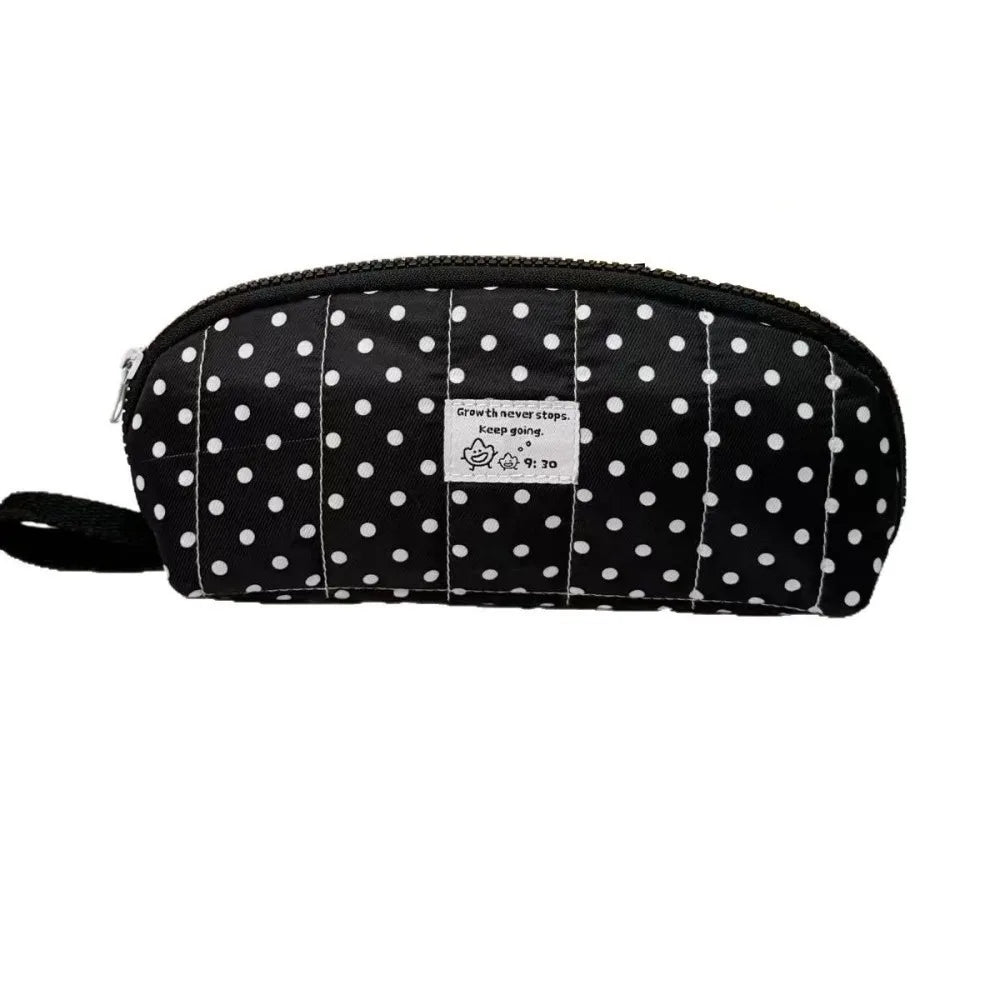 Polka Dot Shell Pencil Case – Multi-Layer Large Capacity Pouch Pencil Case HIP