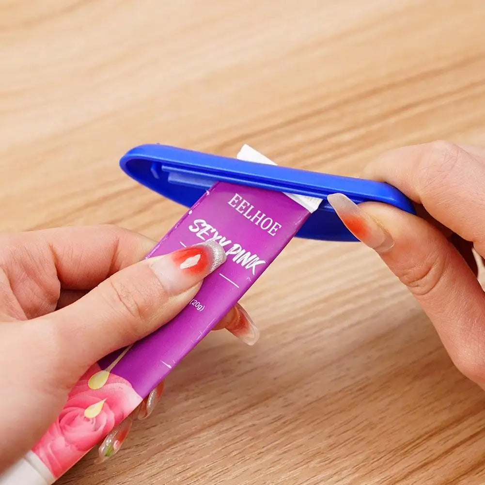 1/5/10pcs Toothpaste Squeezer Manual Toothpaste Dispenser Cream Tube Squeezer Bathroom Squeeze Paste Extruding Squeezing Clip HIP