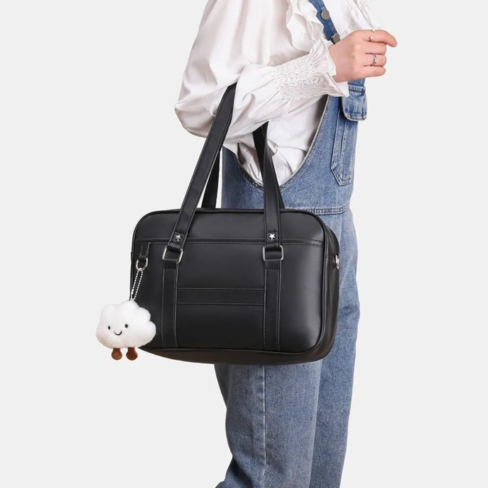 Japanese JK PU Leather Shoulder Crossbody Itabag for Women Shoulder Crossbody Bag HIP
