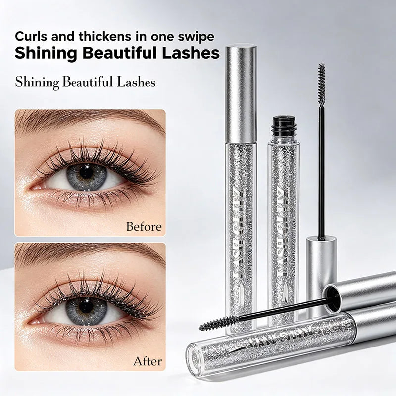 Diamond Glitter Mascara Waterproof Silver Sparkling | JUJU Dream Glitter Mascara HIP