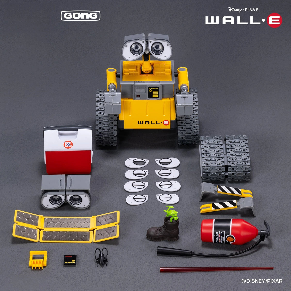WALL·E 15cm Assembly Action Figure – Movie Collectible Model Assembly Action Figure HIP WALL.E