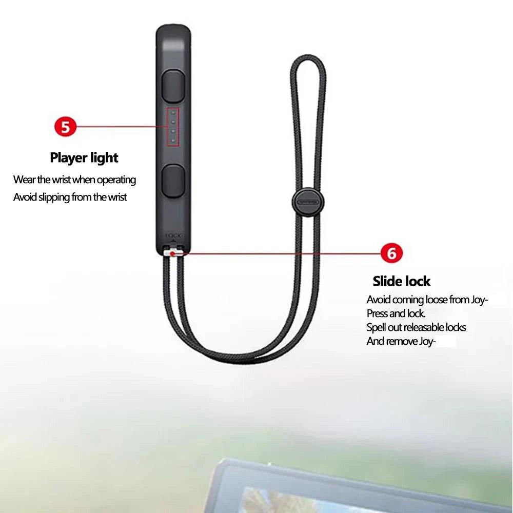 Nintendo Switch Joy-Con Wrist Strap Lanyard – 1 or 2 Pack Controller Wrist Strap HIP