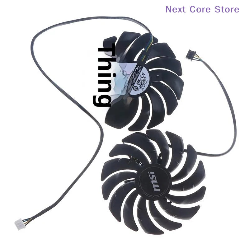 95MM GPU Cooling Fan for MSI RTX 3070 3060 3060Ti VENTUS 2X OC GPU Replacement Fan HIP