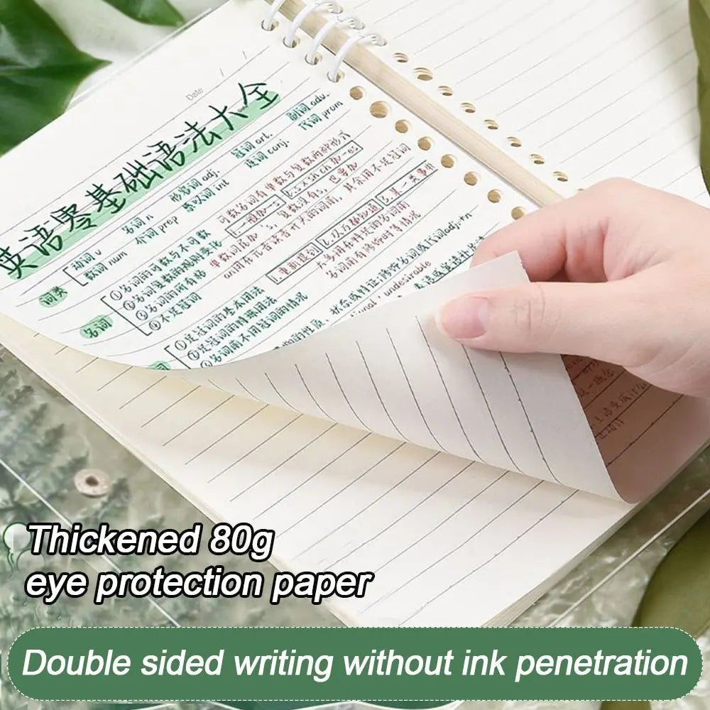 A5 Loose-Leaf Binder Notebook – Daily & Weekly Planner Binder Notebook Planner HIP
