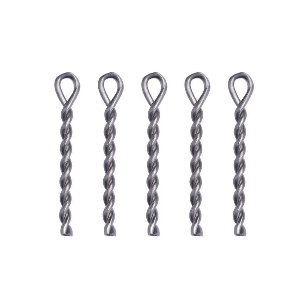 50pcs Carp Fishing Boilie Bait Pins – Stainless Steel Spikes Fishing Bait Pins HIP 8mm