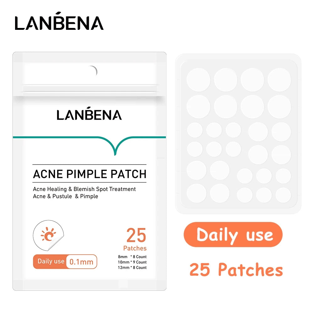 LANBENA Acne Pimple Patch 25pc – Invisible Blemish Stickers Acne Pimple Patch HIP Day use