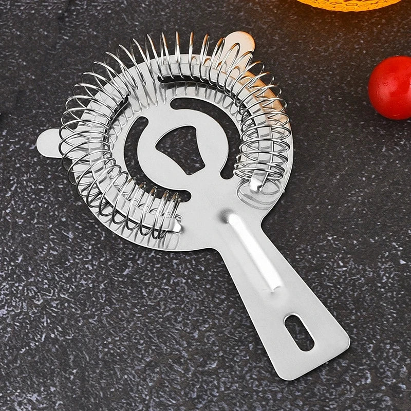 Stainless Steel Cocktail Bar Strainer – BARMAID BARWARE Cocktail Bar Strainer HIP