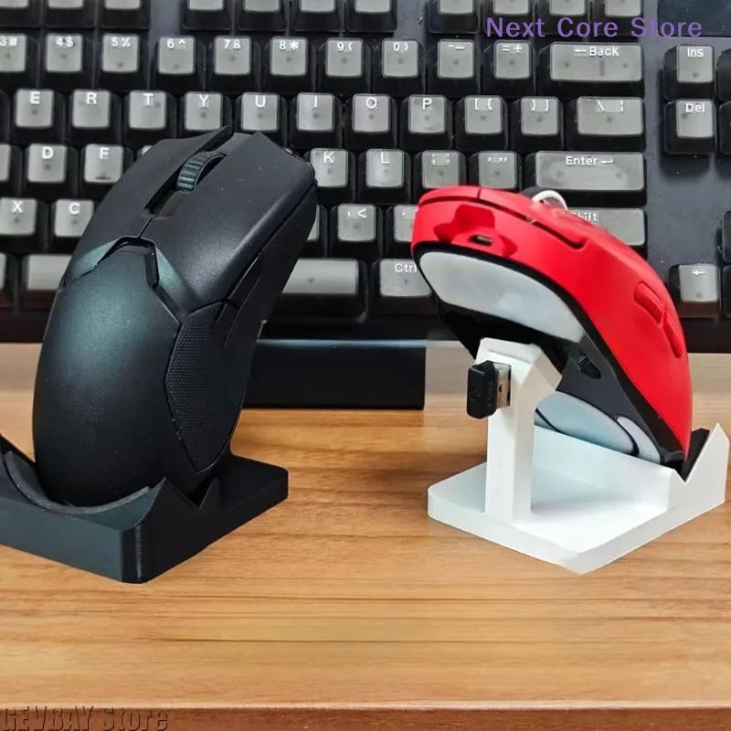 3D Printed Mouse Display Stand – Non-Slip & Receiver Jack Mouse Display Stand HIP