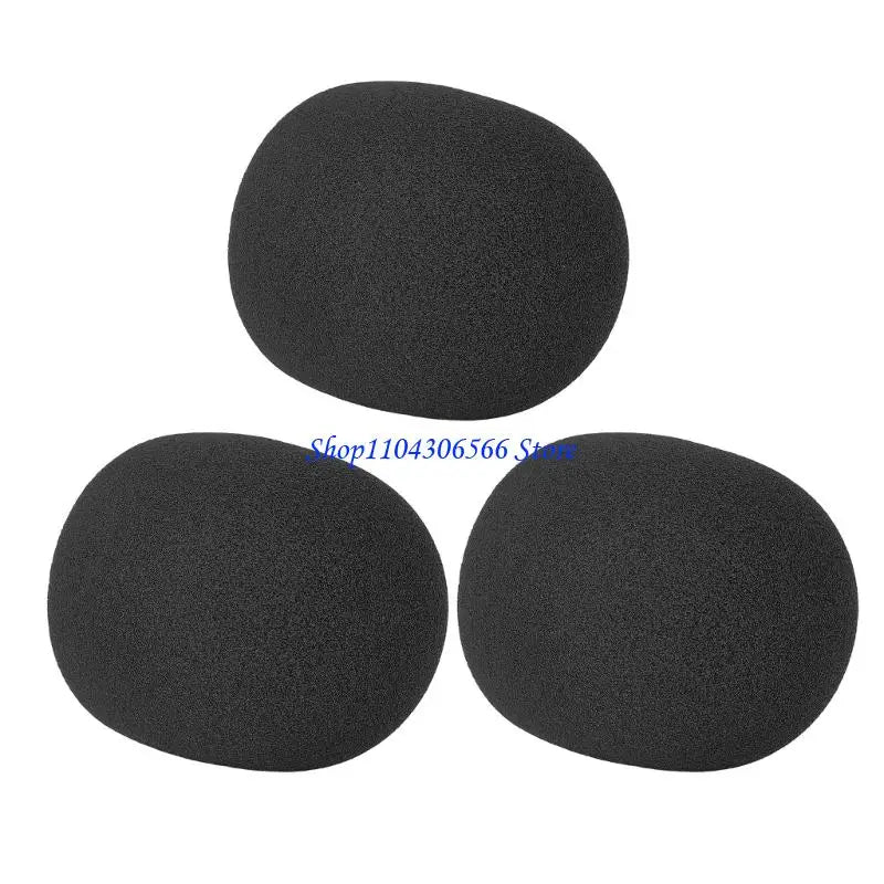 Foam Microphone Windscreen Cover – Noise-Reducing Mic Sponge Mic Windscreen HIP