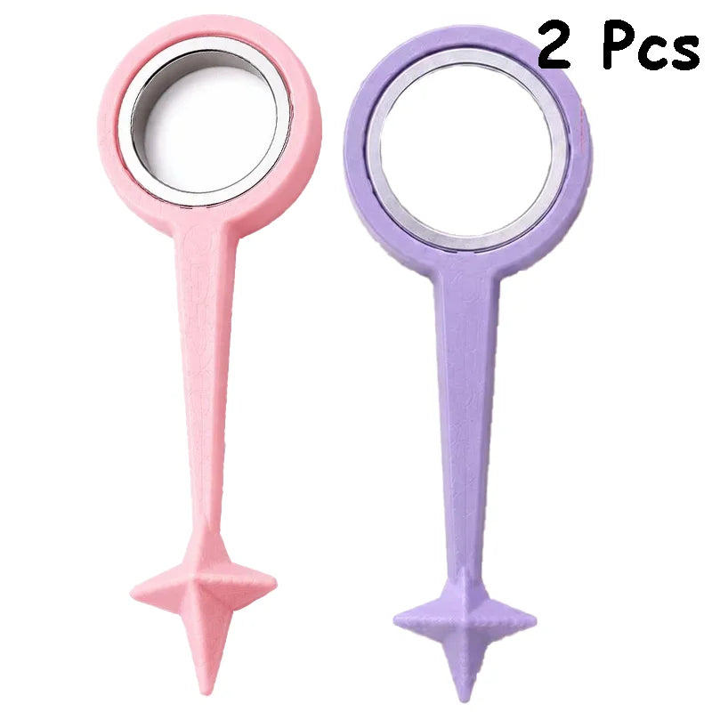 4 Point Star Cat Eye Magnetic Nail Tool Nail Magnet Stick Gel Polish Star Magnet 3D Cat Eye Effect Manicure DIY Nail Supplies HIP 2Pcs