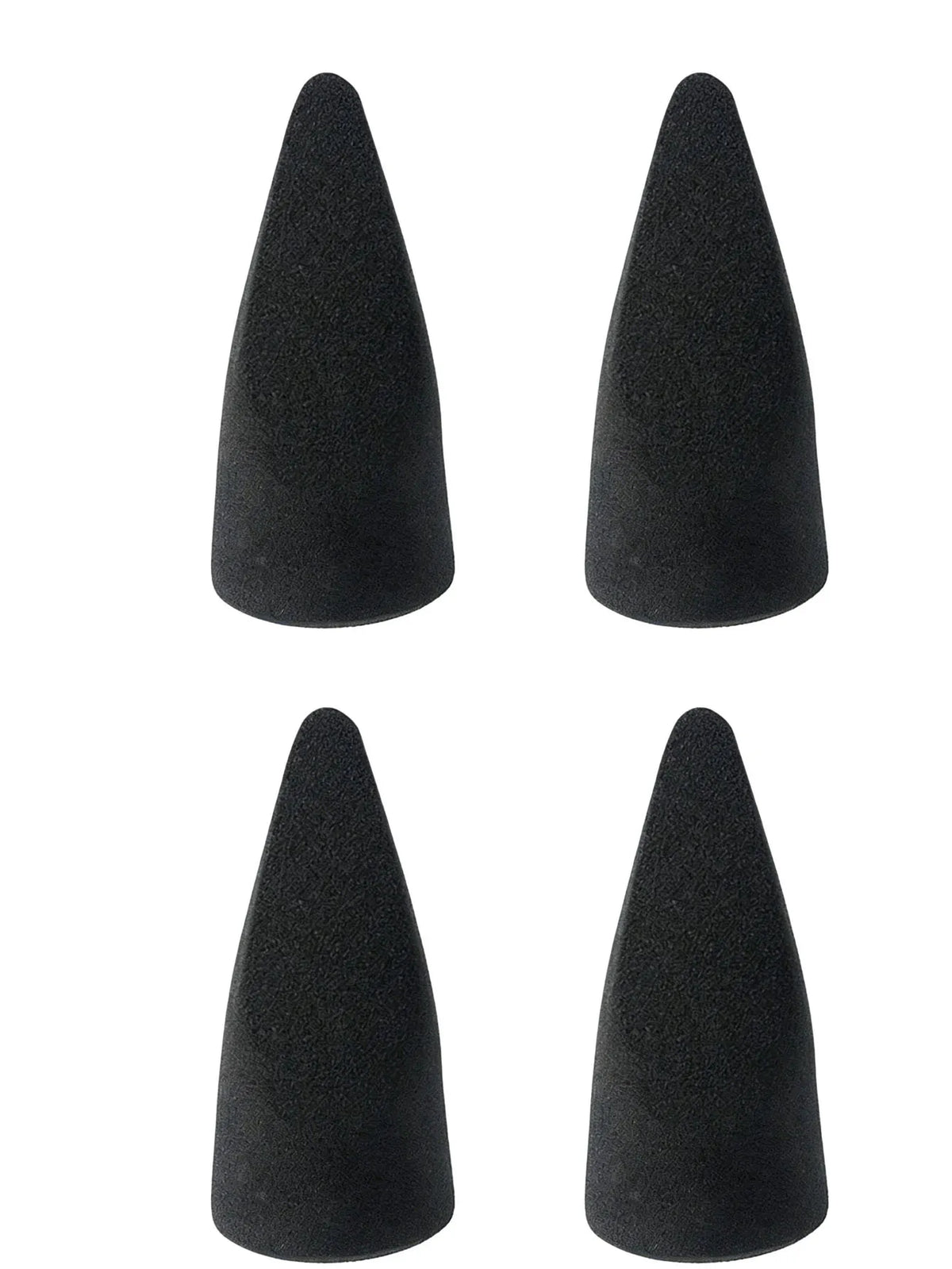 Latex-Free Bevel Cone Makeup Blending Sponge Set | HIP Makeup Blending Sponge HIP 4pcs Black