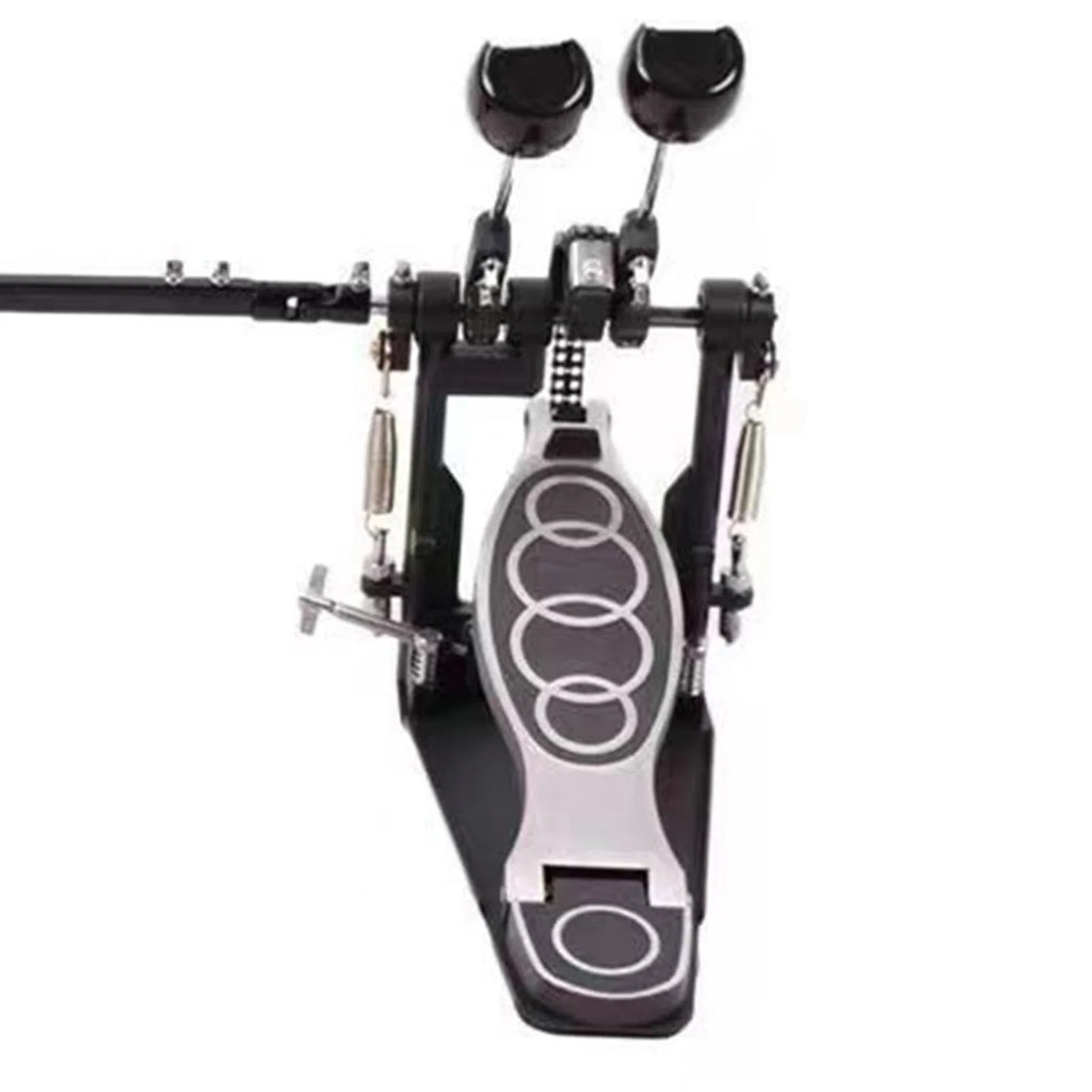 Bass Drum Pedal Double Drum Pedal Firm Grip Stable Powerful Zinc Aluminum Professional Drum Foot Double Drum Step HIP