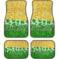 Lucky Clover Car Floor Mats 4-Piece Set – Trucks, SUVs & Vans Car Floor Mats HIP black
