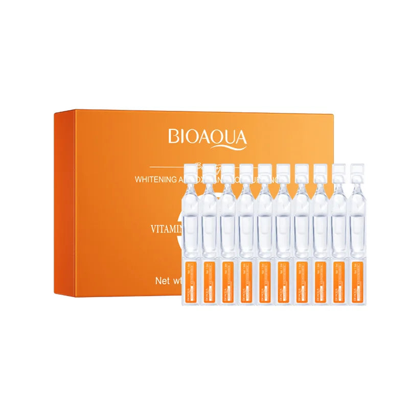 BIOAQUA Retinol Vitamin C Hyaluronic Acid Face Serum 30pc Facial Serum Ampoules HIP