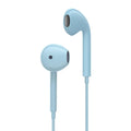 SEamopar 3.5mm In-Ear Wired Earphones with Mic & Volume Control Wired In-Ear Earphones HIP Blue
