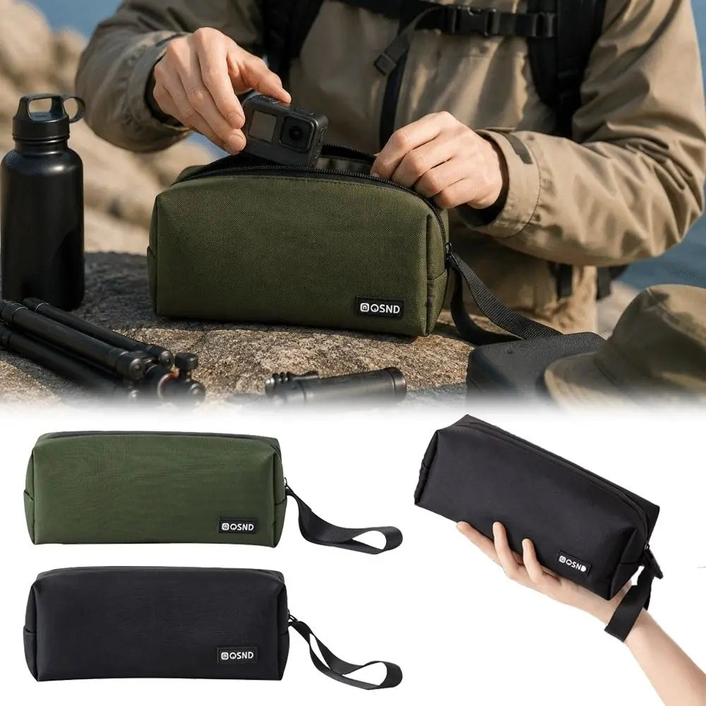Action Camera Bag for DJI Pocket 3/4 – 600D Oxford Fabric Camera Carrying Case HIP