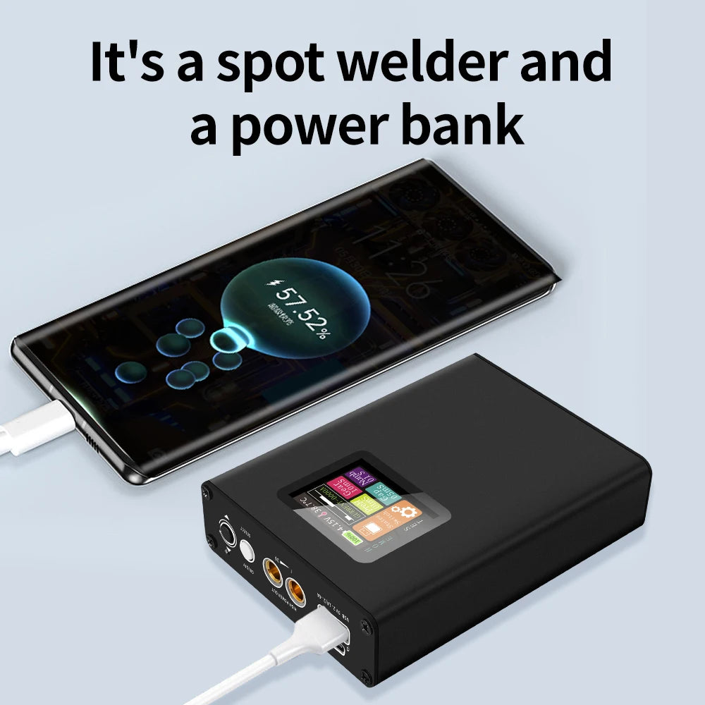 Digital 30-Gear Spot Welder – 18650 Battery Nickel Welding Kit Handheld Spot Welder HIP