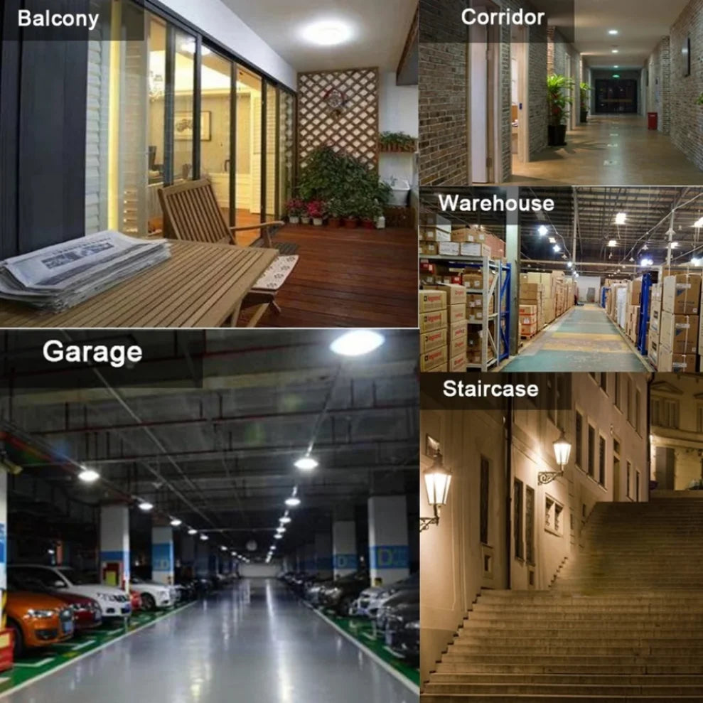 E27 Radar Motion Sensor LED Bulb 5W–12W | Auto On/Off Motion Sensor LED Bulb HIP