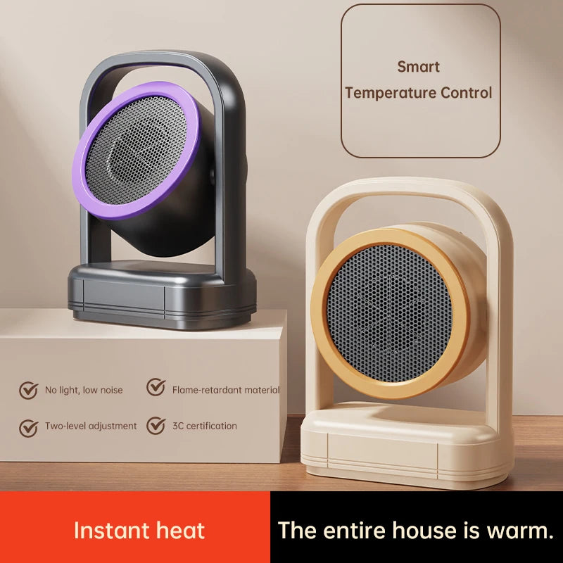 Portable Mini Desktop Fan Heater – Quiet & Energy Saving Portable Fan Heater HIP
