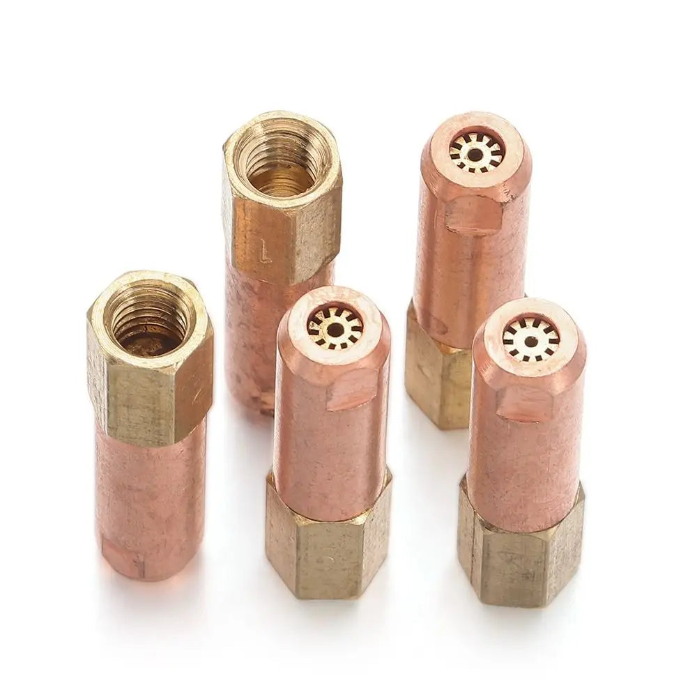 H01-2 Pure Copper Brazing Torch Nozzle Set – 5 Tips (#1–#5) Brazing Torch Nozzle HIP