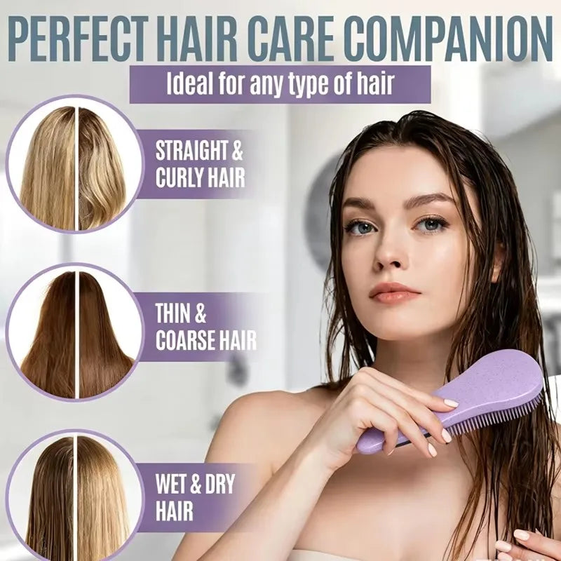 Anti-Static Air Cushion Detangling Hair Brush & Comb | HIP Detangling Hair Brush HIP