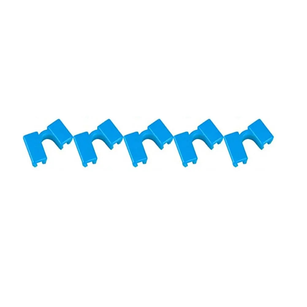 5Pcs Plastic chopsticks clip Chopsticks Aid Training Covers Chopstick Holders Chopstick Clamps Sushi Chopsticks Kitchen Tools HIP Blue