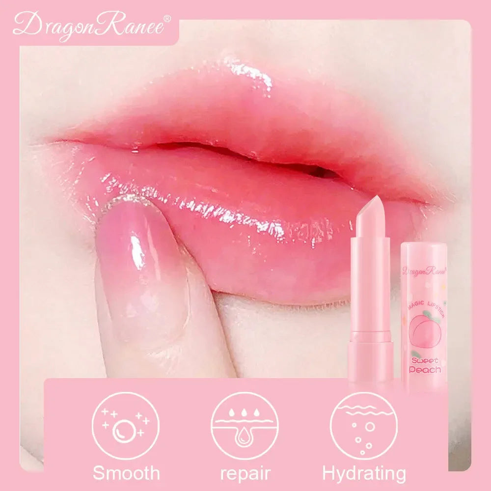 Dragon Ranee Color-Shift Peach Jelly Lip Balm & Stain Color-Shift Lip Balm HIP
