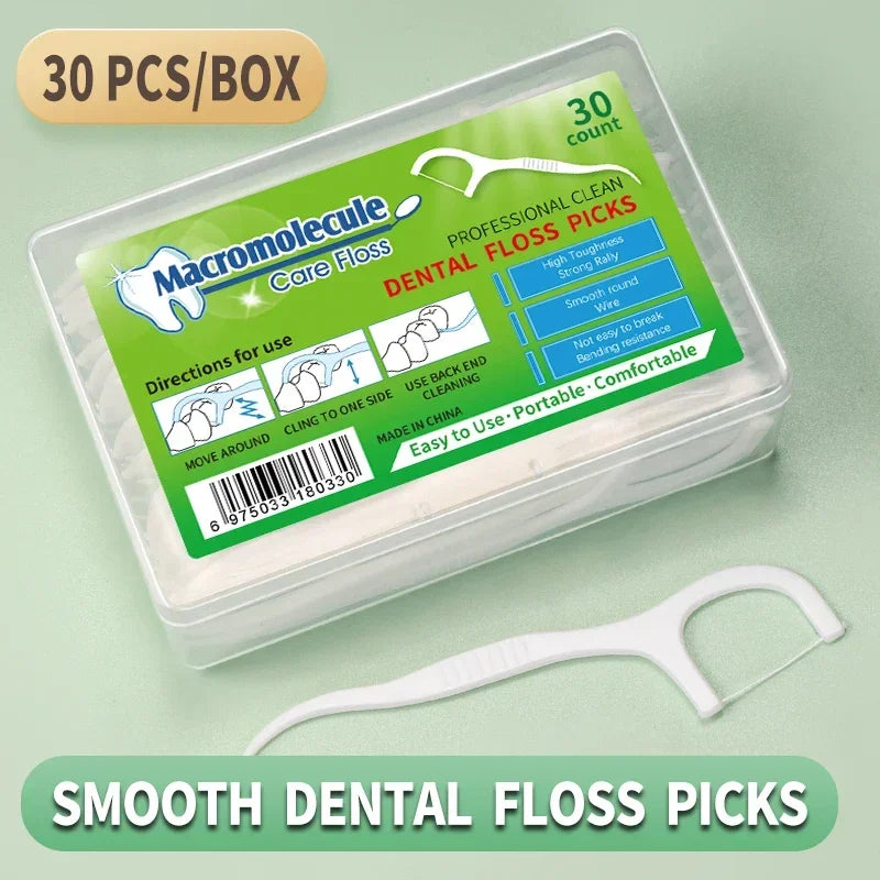 RUZOFO Dental Floss Picks & Interdental Brush Combo Set Dental Floss Combo HIP