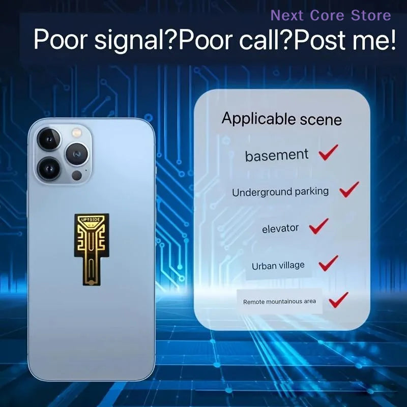 Portable Mobile Phone Signal Booster Sticker – Universal Phone Signal Booster HIP