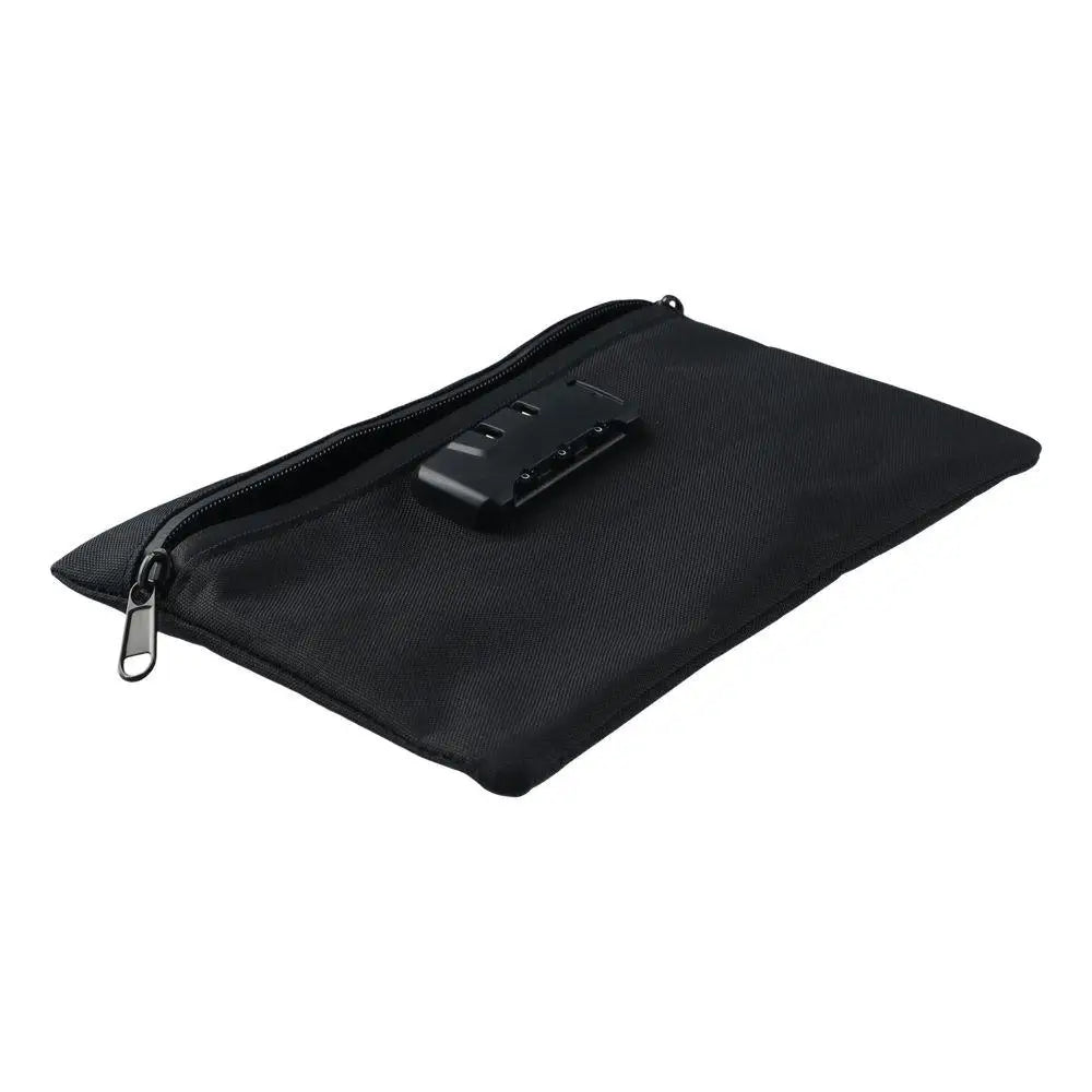 Lockable Money Bag – Secure Cash & Document Storage Pouch Lockable Security Pouch HIP