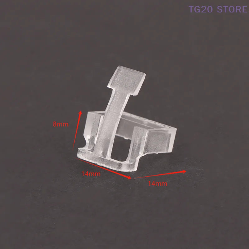 10-Pack RJ45 Replacement Latch Clips – Network Cable Repair Cable Repair Clips HIP