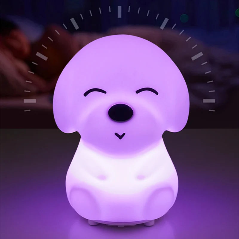 LED Animal Silicone Night Light – Rechargeable Kids Lamp Kids Night Light HIP