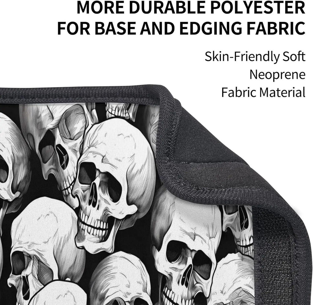 Halloween Skull Seat Belt Cover Pads – Neoprene 2-Pack Seat Belt Cover HIP