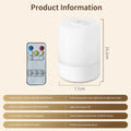LED Touch Night Light USB Rechargeable Table Lamp With Remote Control Switch 3 Colors Dimmable Bedside Night Lamp Bedroom Decor HIP With Remote Control